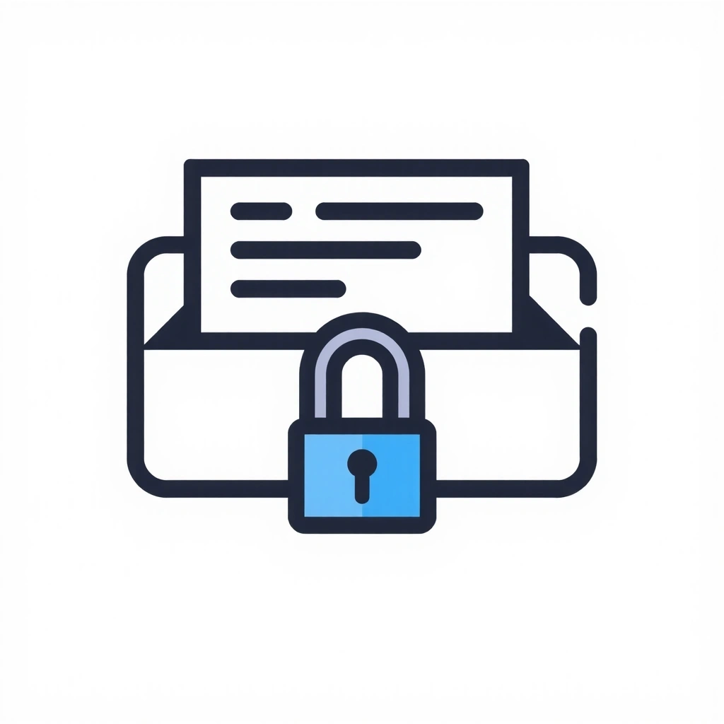 Privacy policy document icon